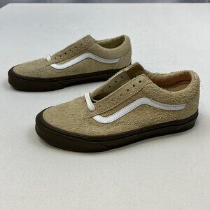 NWT Vans Unisex Old Skool Khaki Lace Up Low Top Sneaker Shoes Size M 7.5 W 9